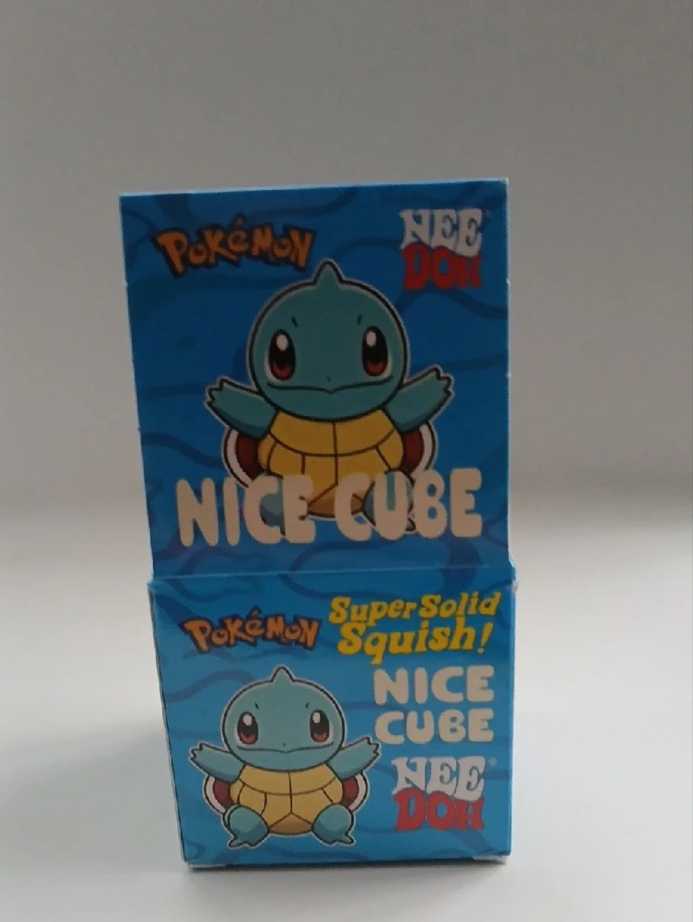 Nice Cube Squishy Toy - Blue Squirtle